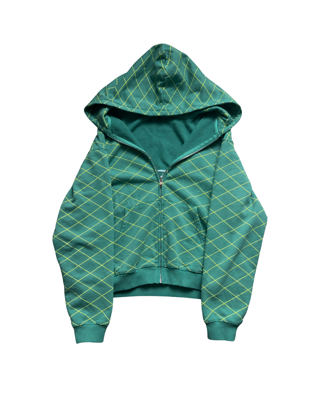 Oversized Cropped Hoodie
