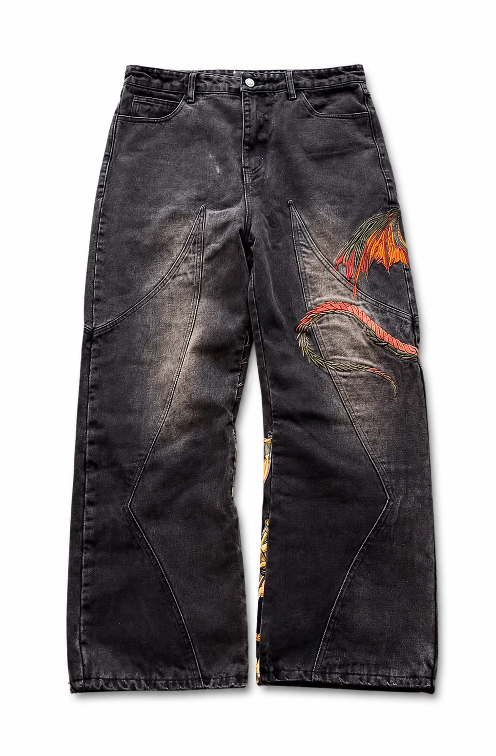 Relaxed Fit Denim Jeans