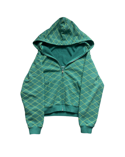 Oversized Cropped Hoodie